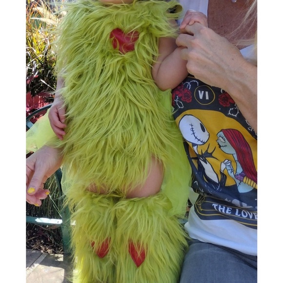 Imekis The Grinch Halloween Costume 12-18 Months - Picture 2 of 3